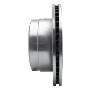 Ford F-350 Super Duty Brake Rotor (1) - Rear Left - R1 Concepts - Drilled & Slotted - Silver - `05-`12